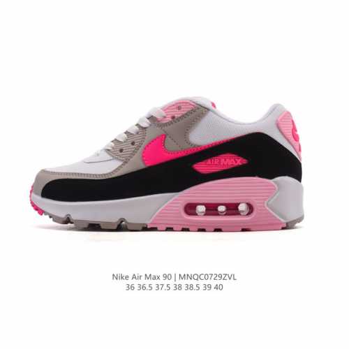 Nike耐克运动鞋 Air Max 90 健身运动跑鞋休闲鞋 复古风十足！Air Max 90 作为 Nike 旗下最经典的鞋型之一，凭借着百搭的造型，获得众多