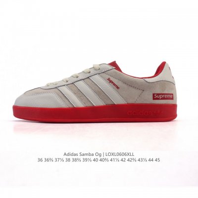 公司级 阿迪达斯 德训鞋 Adidas Originals Samba Og Shoes 经典运动鞋小白鞋 T头鞋 男女鞋 彰显休闲摩登风情的时尚经典鞋。它诞生