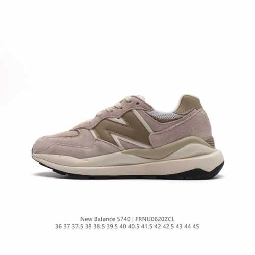 NewBalance 新百伦 NB5740 运动鞋厚底增高男女鞋5740系列舒适轻便简约百搭休闲鞋，57 40运动鞋为爱舒适又追求时尚的人士而设计，采用抢眼的8