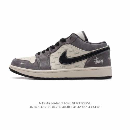 公司级 耐克 乔丹air Jordan 1 Low Aj1 乔1 乔丹1代aj1 低帮复古文化休闲运动篮球鞋。该鞋款从 1985 年元年款汲取设计灵感，焕新演绎