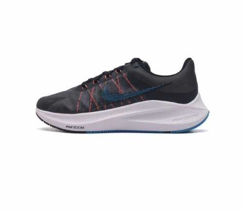 公司级 耐克 Nike 耐克 Zoom Winflo 8 登月8代 气垫减震飞线透气运动跑步鞋 鞋面在前足部位采用半透明设计结合内层打孔细节 透气舒适 Flyw