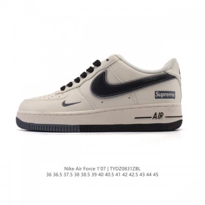 耐克 Nike Air Force 1 '07 Low 空军一号含气垫 小白鞋 2025年 蛇年新款 低帮百搭厚底增高休闲运动板鞋。柔软、弹性十足的缓震性能和出