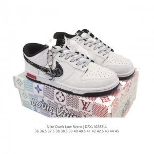 特价 耐克 Nike Dunk Low Retro 运动鞋复古板鞋，作为 80 年代经典篮球鞋款，起初专为硬木球场打造，后来成为席卷街头的时尚标杆，现以经典细节