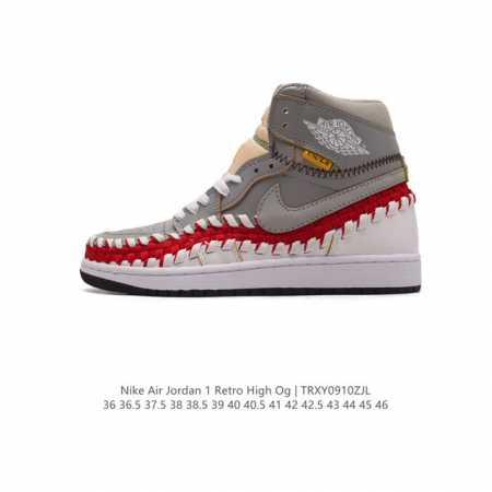 公司级 耐克 Nike Jordan 全新union La X Aj1高清实物辨识度拉满 Aj1 高帮运动板鞋 时尚篮球鞋！Union La作为知名的潮流品牌， - 点击图像关闭