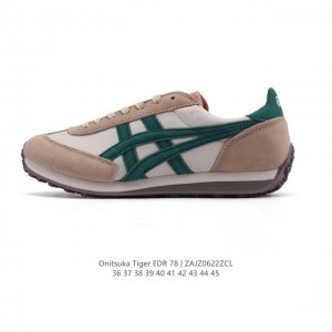 新品 Onitsuka Tiger鬼塚虎阿甘鞋Edr 78休闲鞋78系列 中性休闲运动鞋，复古风的日常百搭神器它的设计灵感来源于经典跑步鞋，简约又不失时尚感。经