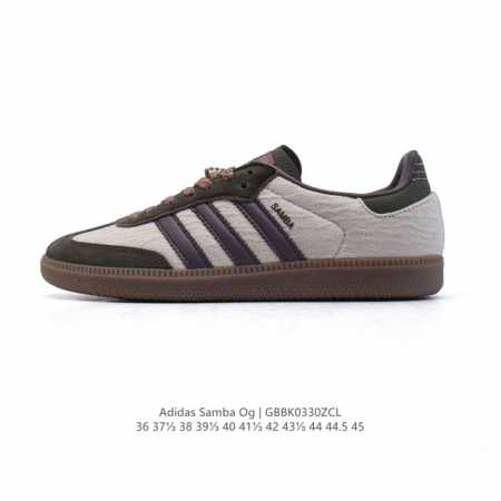 阿迪达斯 德训鞋 Adidas Originals Samba Og Shoes 经典运动鞋小白鞋 T头鞋 男女鞋 彰显休闲摩登风情的时尚经典鞋。它诞生于50年 - 点击图像关闭