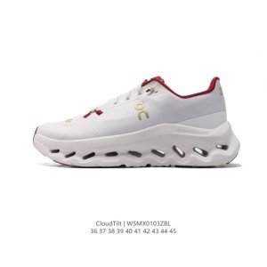 公司级 昂跑 On 训练鞋cloudtitl 2.0 新品男女同款防水缓震徒步鞋 厚底增高运动老爹鞋。缓震性能提升：Cloudtilt 2.0采用了先进的缓震技