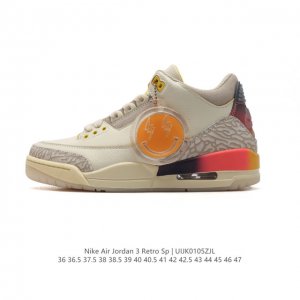 公司级 耐克 乔丹 Aj3 耐克 Nike Air Jordan 3 Retro Se 乔3 复刻篮球鞋 乔丹3代 三代 男女子运动鞋，作为 Aj 系列中广受认