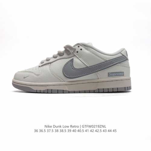 公司级 耐克Nike Dunk Low 板鞋 Sb系列经典百搭休闲运动板鞋。加厚鞋舌的填充，使舒适性大大提升，同时也更方便穿脱中底部分则加入了脚感柔软舒适Zoo