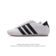 新款 阿迪达斯 ADIDAS ORIGINALS TAEKWONDO 时尚百搭 防滑 低帮 训练鞋 男女款 灰白色德训鞋 潮运动板鞋。adidas Martia