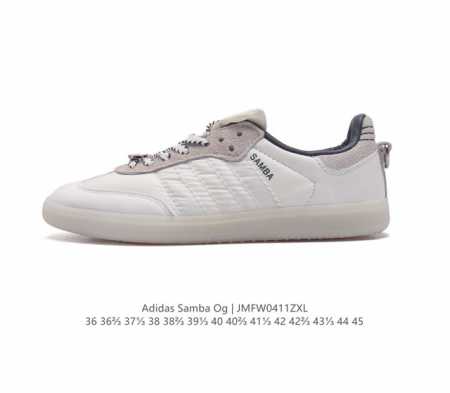 阿迪达斯 德训鞋 Adidas Originals Samba Og Shoes 经典运动鞋小白鞋 T头鞋 男女鞋 彰显休闲摩登风情的时尚经典鞋。它诞生于50年 - 点击图像关闭