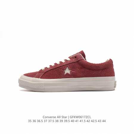 Converse All Star 低帮男女鞋厚底增高 一星匡威全明星复古 休闲运动硫化百搭板鞋 经典皮革鞋面学院风学生鞋 这个系列是匡威最古老的系列了。是匡威 - 点击图像关闭