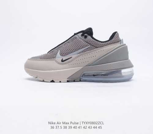 Nike耐克 夏 AIR MAX PULSE 技术风球鞋 休闲运动气垫跑步鞋 大热潜力股，Nike 亮相全新 Air Max Pulse 鞋型， 舒适到飞