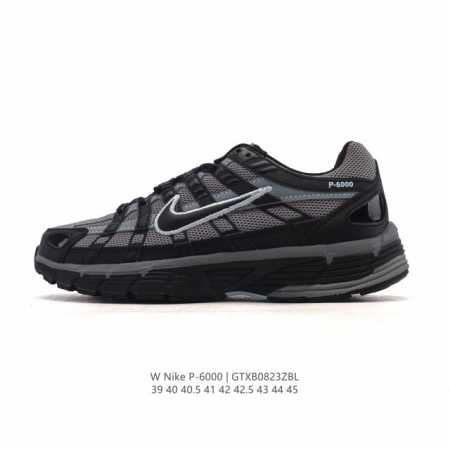 耐克 Nike 男女子休闲运动鞋 P-6000Premium 轻便舒适透气防滑缓震耐磨跑步鞋。P-6000 是一款植根于 0 年代风格的混合款式，让人想起去年再 - 点击图像关闭