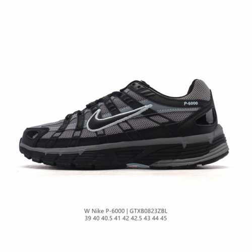 耐克 Nike 男女子休闲运动鞋 P-6000Premium 轻便舒适透气防滑缓震耐磨跑步鞋。P-6000 是一款植根于 0 年代风格的混合款式，让人想起去年再