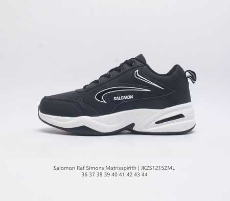 萨洛蒙 Salomon Raf Simons Matrixspirith 运动鞋 缓冲轻量 缓震回弹运动鞋男女士跑鞋 厚底增高老爹鞋一脚蹬慢跑鞋 Salomon - 点击图像关闭