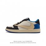 耐克 Nike Air Jordan 1 Low Og Sp Military Blue Aj1乔1 倒勾 Mlb联名 低帮篮球鞋 Aj1 乔丹1代 Aj1 乔