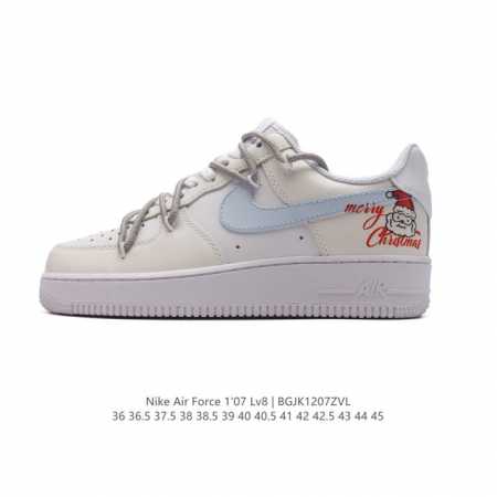 耐克 Nike Air Force 1 '07 Low 空军一号含气垫 解构绑带 双鞋带 小白鞋 低帮百搭厚底增高休闲运动板鞋。柔软、弹性十足的缓震性能和出色的 - 点击图像关闭