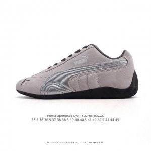 公司级 Puma Speedca Og 彪马极速赛车系列低帮德训风拼接复古百搭休闲运动赛车鞋 鞋款从80、90年代赛车手所穿的防火赛车鞋为原型，鞋身线条模仿了赛