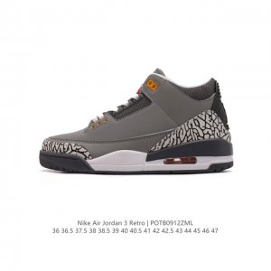 公司级 耐克 乔丹 Aj3 耐克 Nike Air Jordan 3 Retro Se 乔3 复刻篮球鞋 乔丹3代 三代 男女子运动鞋，作为 Aj 系列中广受认