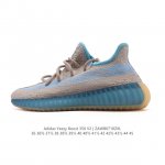 Adidas 阿迪达斯 Yeezy Boost 350 V2 椰子 巴斯夫 爆米花 休闲透气缓震舒适 百搭轻便中底慢跑鞋 椰子鞋经典运动鞋中性跑鞋，是Adida