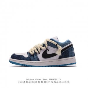 耐克 乔丹air Jordan 1 Low Aj1 乔1 乔丹1代aj1 低帮复古文化休闲运动篮球鞋。该鞋款从 5 年元年款汲取设计灵感，焕新演绎简约经典外观，