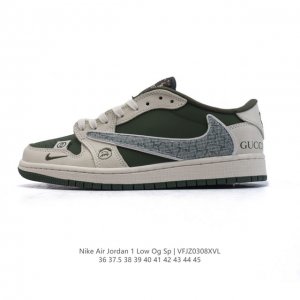 310 【公司级】真标 耐克/Nike Air Jordan 1 Low Og Sp"Military Blue"Aj1乔1倒勾低帮篮球鞋 Aj1 乔丹1代 A