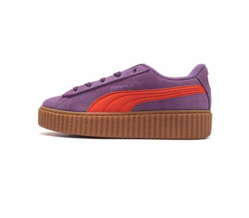 彪马 蕾哈娜fenty X Puma Creeper Phatty 全新联名鞋款运动鞋 男女板鞋 采用品牌标志性的麂皮 厚底设计 搭配刚性橡胶 Creeper