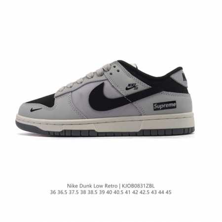 公司级 耐克 Nike Dunk Low Retro 运动鞋复古板鞋。作为 80 年代经典篮球鞋款，起初专为硬木球场打造，后来成为席卷街头的时尚标杆，现以经典细 - 点击图像关闭