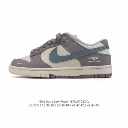 公司级 耐克Nike Dunk Low 板鞋 Sb系列经典百搭休闲运动板鞋，加厚鞋舌的填充，使舒适性大大提升，同时也更方便穿脱中底部分则加入了脚感柔软舒适Zoo