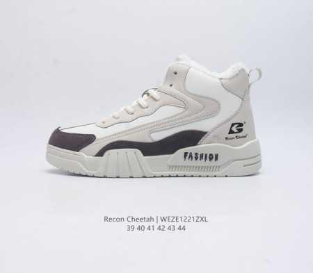 加绒 海外代购潮牌 Recon Cheetah 小红书爆款板鞋 明星同款中帮靴子 新款时尚百搭休闲款运动鞋 鞋面走线精整 清晰质感 原单品质 采用家族工艺 高端 - 点击图像关闭