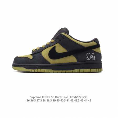 真标 耐克 Supreme X Nike Dunk Low 运动滑板鞋，此款主张打破传统的工业化流水线设计限制，以made By Ideas的超级创意为理念，集 - 点击图像关闭