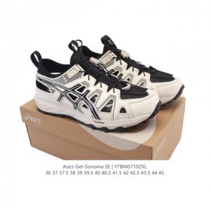 亚瑟士 Asics Gel-Sonoma Cn 轻盈舒适耐磨透气 低帮 洞洞鞋 凉鞋 复古缓震越野运动鞋1012B584-021 硬核户外党必入的3大理由 “踩
