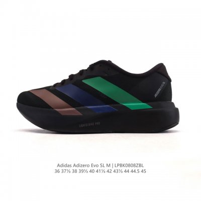 公司级 阿迪达斯 Adidas Adizero Evo Sl 运动舒适防滑耐磨 低帮跑步鞋 阿迪达斯革新力作 破纪录轻跑鞋 Adizero Adios Pro