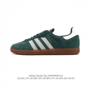 阿迪达斯 德训鞋 Adidas Originals Samba Og Shoes 经典运动鞋小白鞋 T头鞋 男女板鞋 彰显休闲摩登风情的时尚经典鞋。它诞生于 年