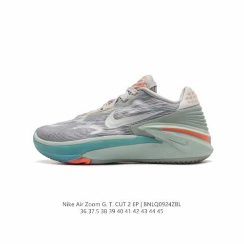 Nike Air Zoom G.T.Cut 2 Ep耐克新款实战系列运动篮球鞋。全掌react+Zoom Strobel+后跟zoom 离地面更近的设计提供更快