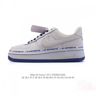 耐克 Nike Air Force 7 Low 2025新年新款 空军一号含气垫 小白鞋 低帮百搭厚底增高休闲运动板鞋。柔软、弹性十足的缓震性能和出色的中底设计
