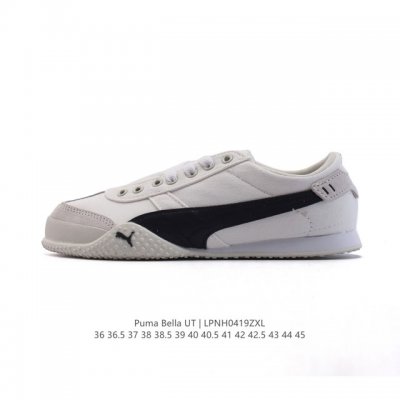 彪马 puma Bella Ut 时尚百搭 舒适 防滑 低帮 生活休闲鞋 薄底鞋。继将 Speedcat Og 带回后，puma 再以档案室的经典鞋型 Bell