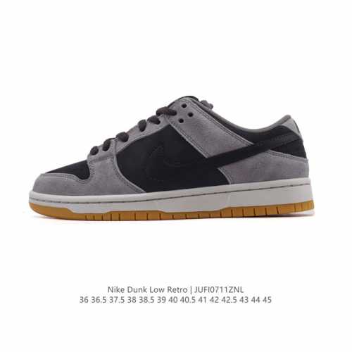 公司级 耐克Nike Dunk Low 板鞋 Sb系列经典百搭休闲运动板鞋，加厚鞋舌的填充，使舒适性大大提升，同时也更方便穿脱中底部分则加入了脚感柔软舒适Zoo