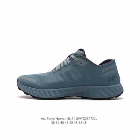 始祖鸟 Arc'Teryx Norvan Sl 2 透气轻便舒适防滑缓震耐磨防滑低帮运动鞋 男士休闲鞋跑步鞋徒步鞋老爹鞋 尺码：38-45 编码：Swyz070 - 点击图像关闭