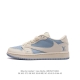 公司级 耐克 Nike Air Jordan 1 Low Og Sp Military Blue Aj1乔1 倒勾 路易威登联名 低帮篮球鞋 Aj1 乔丹1代
