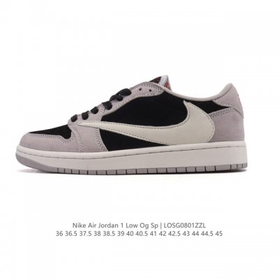 真标 耐克 Nike Air Jordan 1 Low Og Sp Military Blue Aj1乔1倒勾 2025年新款 蛇年新款 路易威登联名 低帮篮球