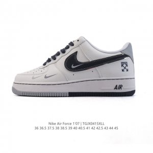 公司级 Af1耐克 2025年新款小白鞋 Nike Air Force 7 Low 空军一号 厚底增高百搭运动板鞋 原楦头原纸板 打造纯正空军版型，专注外贸渠道