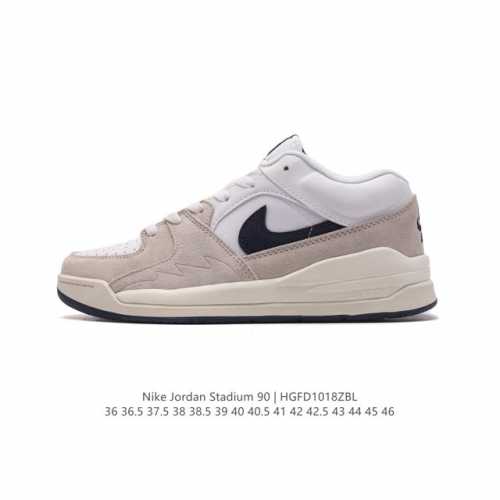 耐克男女士运动板鞋 Nike Air Jordan Stadium 90 Stadium 乔丹 AJ 90 篮球鞋。Jordan Stadium 90充满了对T