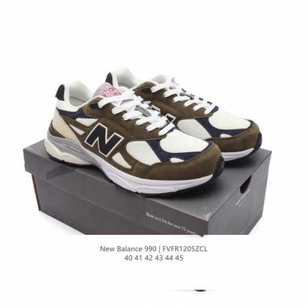 新百伦 New Balance Nb990 V3系列 高端美产990系列简约经典舒适百搭时尚复古休闲鞋缓震透气跑步鞋。该鞋款采用mcd Motion Contr - 点击图像关闭