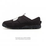 The North Face北面男女鞋25春夏户外轻便透气舒适防滑休闲营地鞋板鞋 毛毛虫 复古百搭厚底增高运动板鞋 轻巧、柔软、温暖、灵活。居家室内一脚蹬休闲面