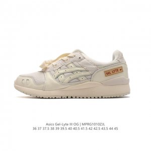 公司级 Asics 亚瑟士 Gel-Lyte Iii 运动鞋 男女休闲鞋复古运动鞋轻便舒适简约复古又百搭。材质选择了大面积麂皮与网眼面料打造，保证了质感与透气性