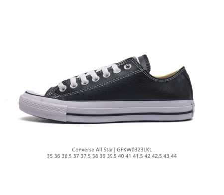 Converse All Star 低帮男女鞋厚底增高 一星匡威全明星复古 休闲运动硫化百搭板鞋 经典全皮革鞋学院风学生鞋 这个系列是匡威最古老的系列了 是匡威 - 点击图像关闭