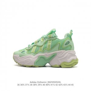 公司级adidas Originals Ozthemis 1.0 Kicksdong 复古休闲运动鞋 实拍首发 鞋面巧妙地将三条杠logo融入鞋面 中底则用到很