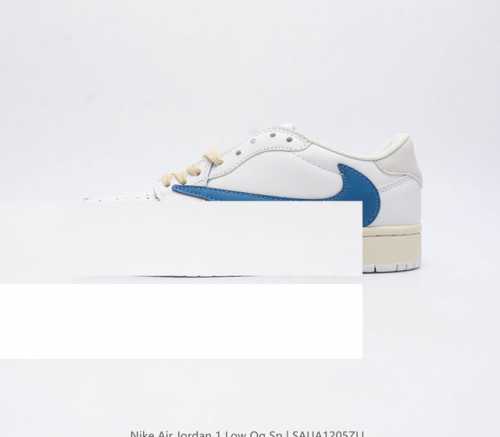 耐克 Nike Air Jordan 1 Low Og S Military Blue Aj1乔1 倒勾 低帮篮球鞋 Aj1 乔丹1代 Aj1 乔1 反向脚趾复